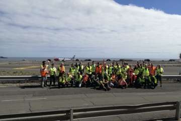  Gando congrega a 65 aficionados a la fotografía aeronáutica (Foto Antonio Rico)